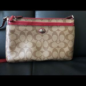 Coach cross body purse